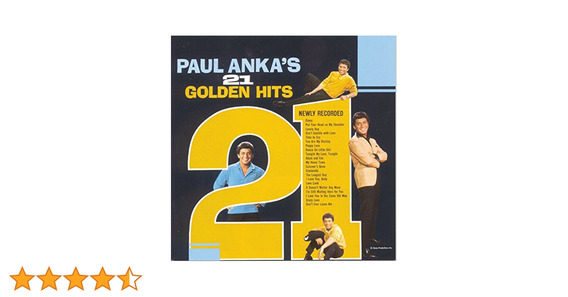 レコード PAUL ANKA'S 21 GOLDEN HITS 91cmoXpGOSL._UF1000,1000_QL80_.jpg